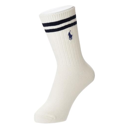 【3双装】马球长筒袜 小马刺绣标 美式休闲日单 PT-1186 商品图2