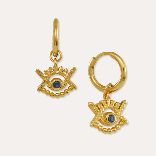 北京仓｜Ottoman Hands-Abode Santann Eye-全视之眼 耳环［英国设计师］ 商品图1