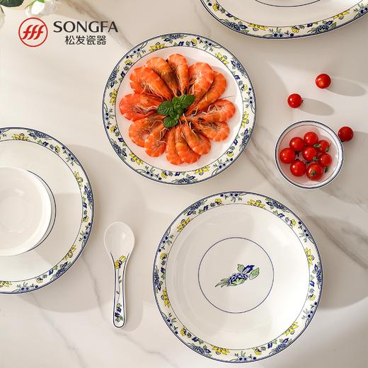 48头闲庭花香骨瓷釉中餐具 商品图5