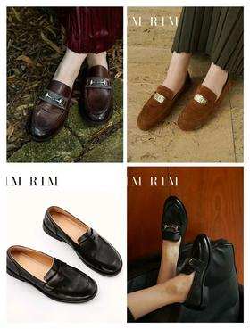 【溯源团-品牌直发】RIM RIM平底金属扣一脚蹬英伦乐福鞋2439/202405/2392