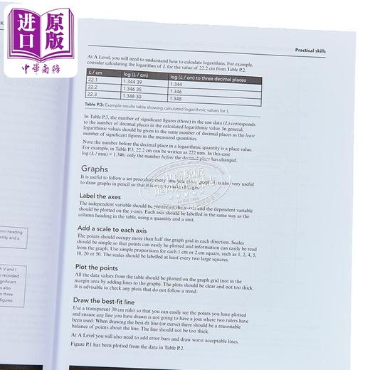 【中商原版】Cambridge International AS ALevel Physics Practical Workbook 正版剑桥物理实践练习册 英文原版进口教材 商品图3