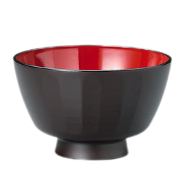 日本进口石田汤碗汉式碗 竖纹焦茶 小