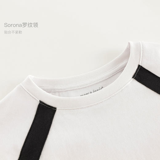 马克珍妮男童潮酷美式运动T恤 儿童纯棉上衣2025年春装新款250085 商品图4