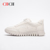 2025春夏CHCH平衡鞋新品牛皮松紧按钮超轻底女鞋深口圆头镂空休闲运动鞋CP1B5011 商品缩略图5