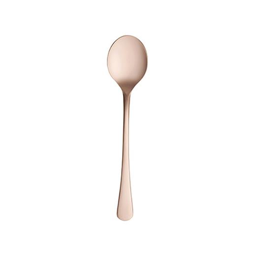日本进口佐藤金属甜点勺玫瑰金 商品图0