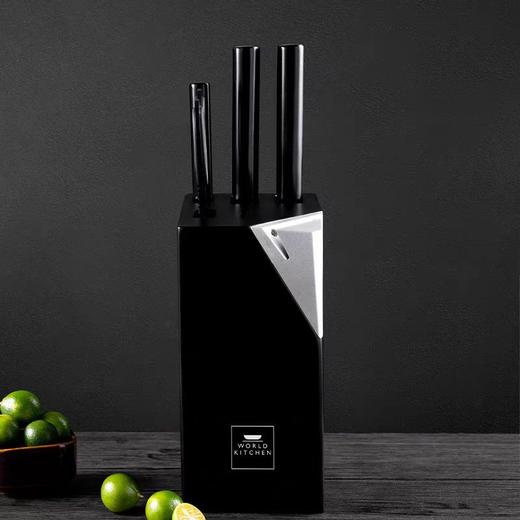 康宁Snapware WORLD KITCHEN黑骑士系列刀具五件套 商品图3