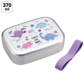 日本进口Skater铝制卡通饭盒H&S彩虹色