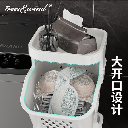 Trees&wind夹缝脏衣篮 商品图6