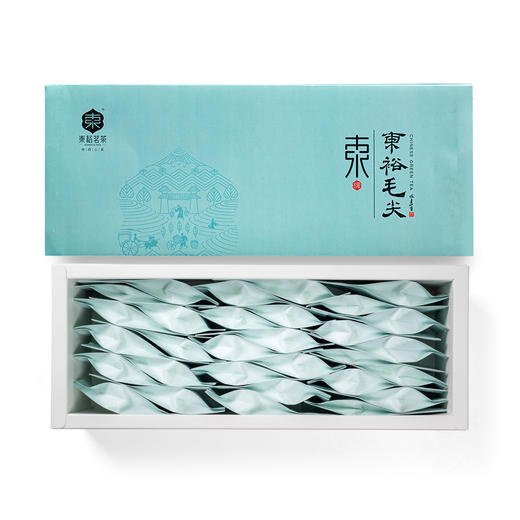 【2025春茶】东裕茗茶2025年明前毛尖汉中绿茶盒装120g 商品图1
