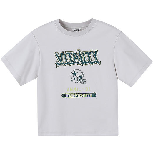 男童液氨圆领短袖针织衫夏季新款安奈儿童装实体店同款AB521624 商品图7