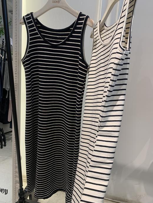 【门店同款】ENJOY春季盐貌似糖条纹背心裙 161095400 商品图4