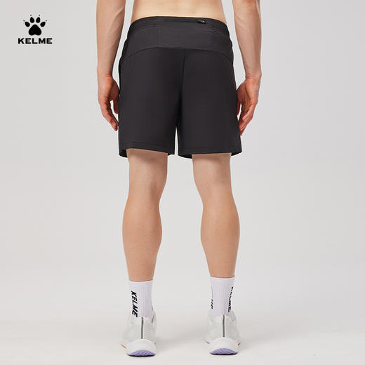 卡尔美2025新款男士男式假两件梭织短裤 商品图8