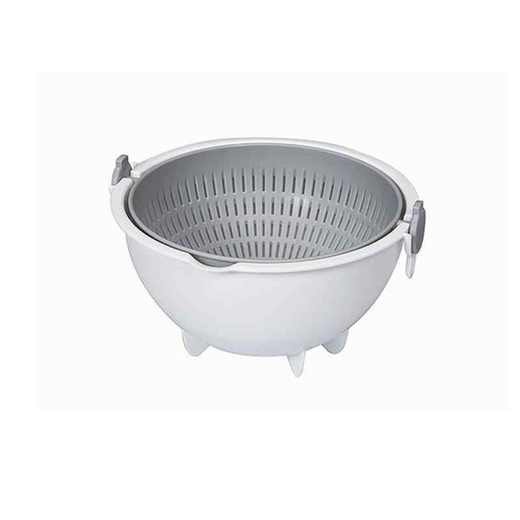 日本进口小久保工业所旋转沥水篮小号（灰色） 商品图0