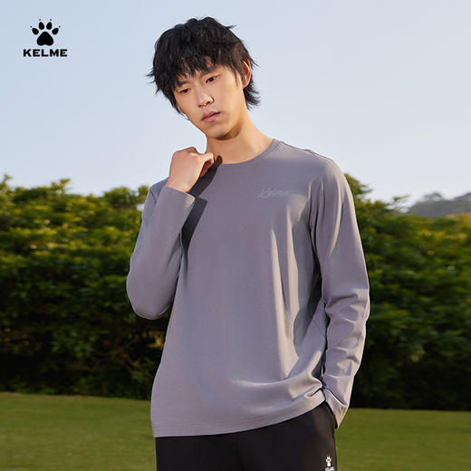 卡尔美2025新款男士男圆领T恤 商品图3