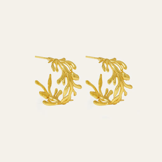 北京仓｜Ottoman Hands-Zephyr-微风 hoop 耳环［英国设计师］ 商品图1