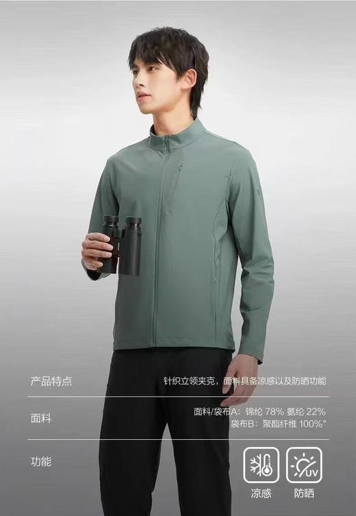 原单正品可隆弹力运动外套 两色m~XXL 商品图0