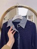 【门店同款】ENJOY秋季less is more学院拼接针织衫 159492801 商品缩略图2