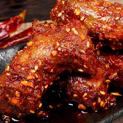 【59.9抢4包❗爆辣鸭脖】长沙风味小吃，香辣入味满口肉香，先卤后闷肉香骨酥，制品夜宵充饥追剧解馋零食QQ 商品图3