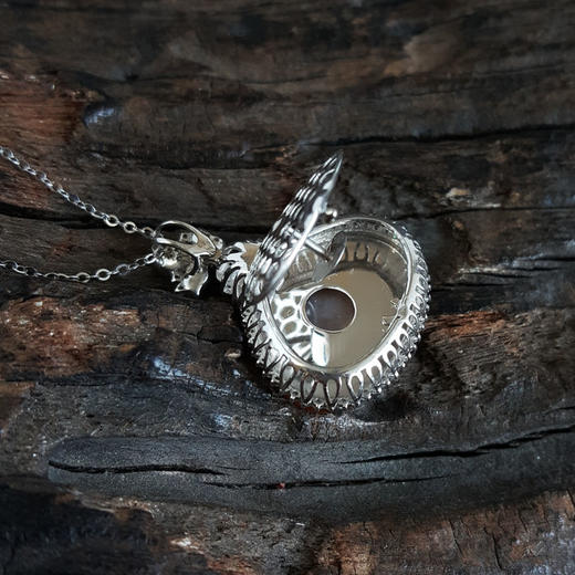 【天然正品】A货翡翠AU750精品白金镶钻镶天然冰种福袋(福气满满）黄翡吊坠项链26.4*20.3*9.6MM（皆取最大值）女士现售价：5880！130325AH31 商品图6