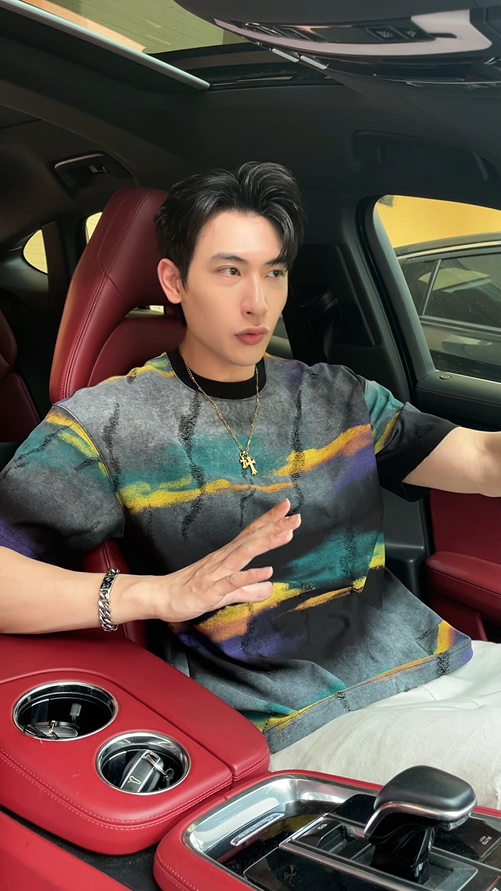 T2675夏季高级感新款美式潮牌彩绘圆领短袖T恤百搭潮流宽松套头上衣