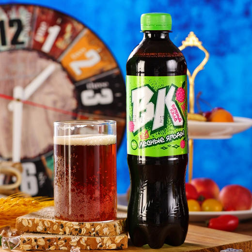 俄罗斯进口唯吉熊牌黑麦饮料500ml 【多口味】 商品图2