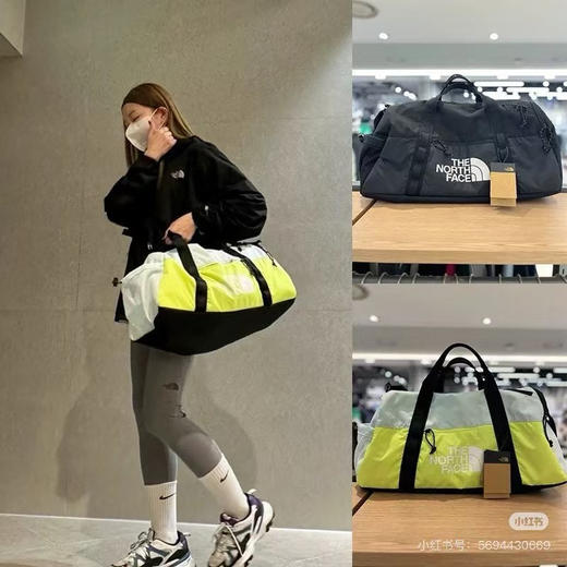 正品韩单THE NORTH FACE/北面男女手提斜跨衣物包行李袋实用防水旅行耐用旅行包
四个色，尺寸：53.5*23*33cm
代购500➕ 商品图12