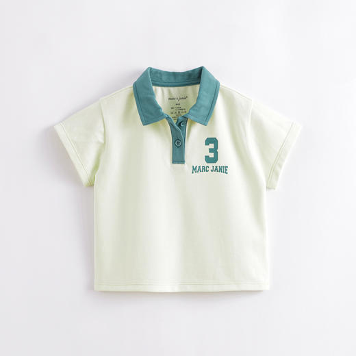 【科技凉感面料】马克珍妮夏装新款 男女童短袖T恤230868 商品图2