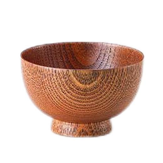 日本进口石田木制汤碗 高仙才 商品图0