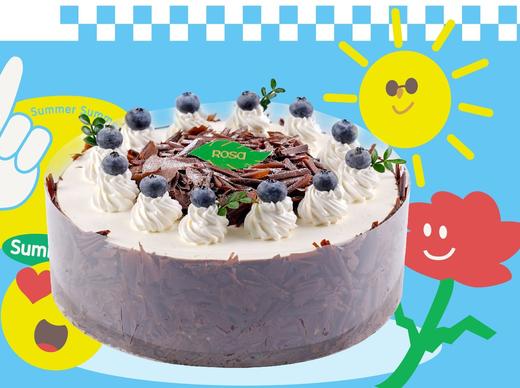6吋黑森林（旧款）生日蛋糕（抖音，仅长沙） 商品图1