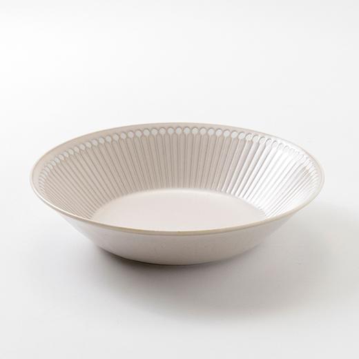 日本进口MINORU TOUKI Albee 225深盘 米色 商品图0