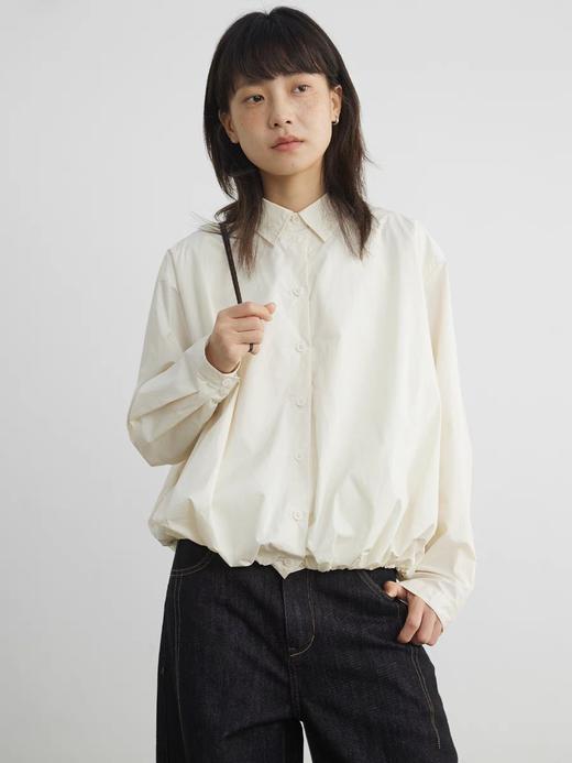 步履不停/5A11232C/翻领花苞结构衬衫 商品图0