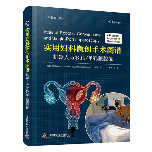实用妇科微创手术图谱：机器人与多孔单孔腹腔镜（原书第2版） 商品图0