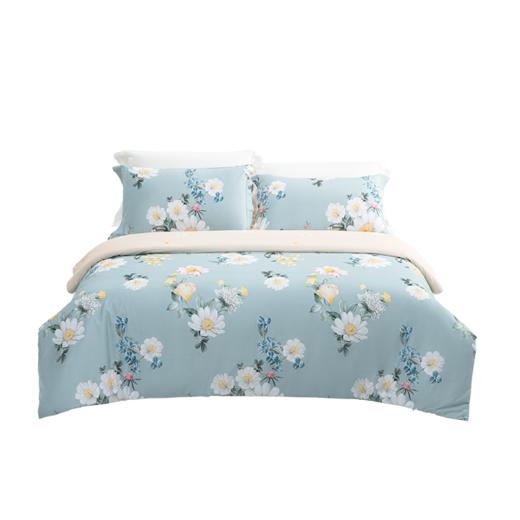 水星家纺春野花漫40s全棉抗菌床单四件套【分仓直发，72小时发货，周末节假日不发货】 商品图10