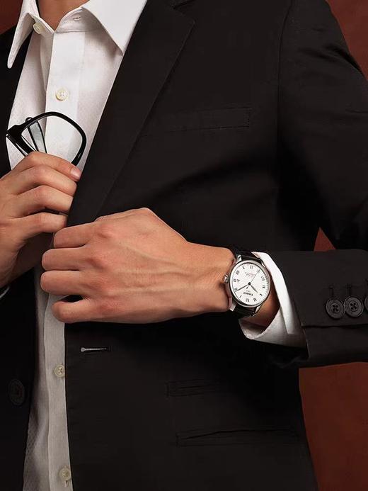 1F【天梭】力洛克系统皮带80机芯机械男表 商品图2