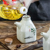 【日式陶瓷油壶】家用厨房酱油罐调料瓶复古老抽壶醋壶饭店商用 分装壶 商品缩略图2