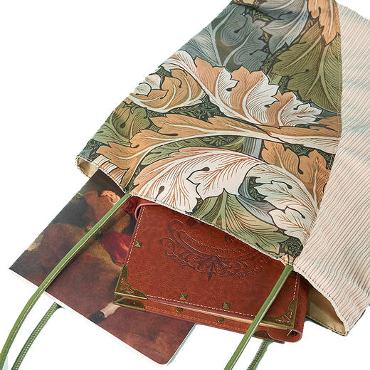 V&A博物馆 威廉莫里斯系列 茛苕叶单肩包 商品图3