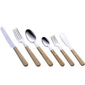 日本进口佐藤金属甜点刀浅棕