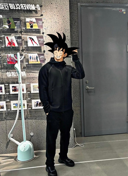 迪桑特男士运动针织空气层连帽夹克外套031201 商品图6