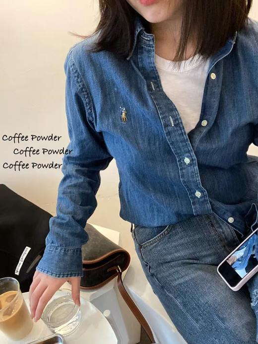 原单拉夫一衣多穿牛仔衬衫 商品图4