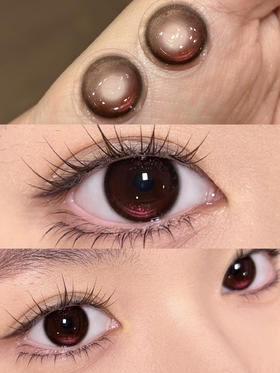 mixmixx月抛美瞳 娇憨千金 14.2mm（包装直径14.5mm，实际14.2）