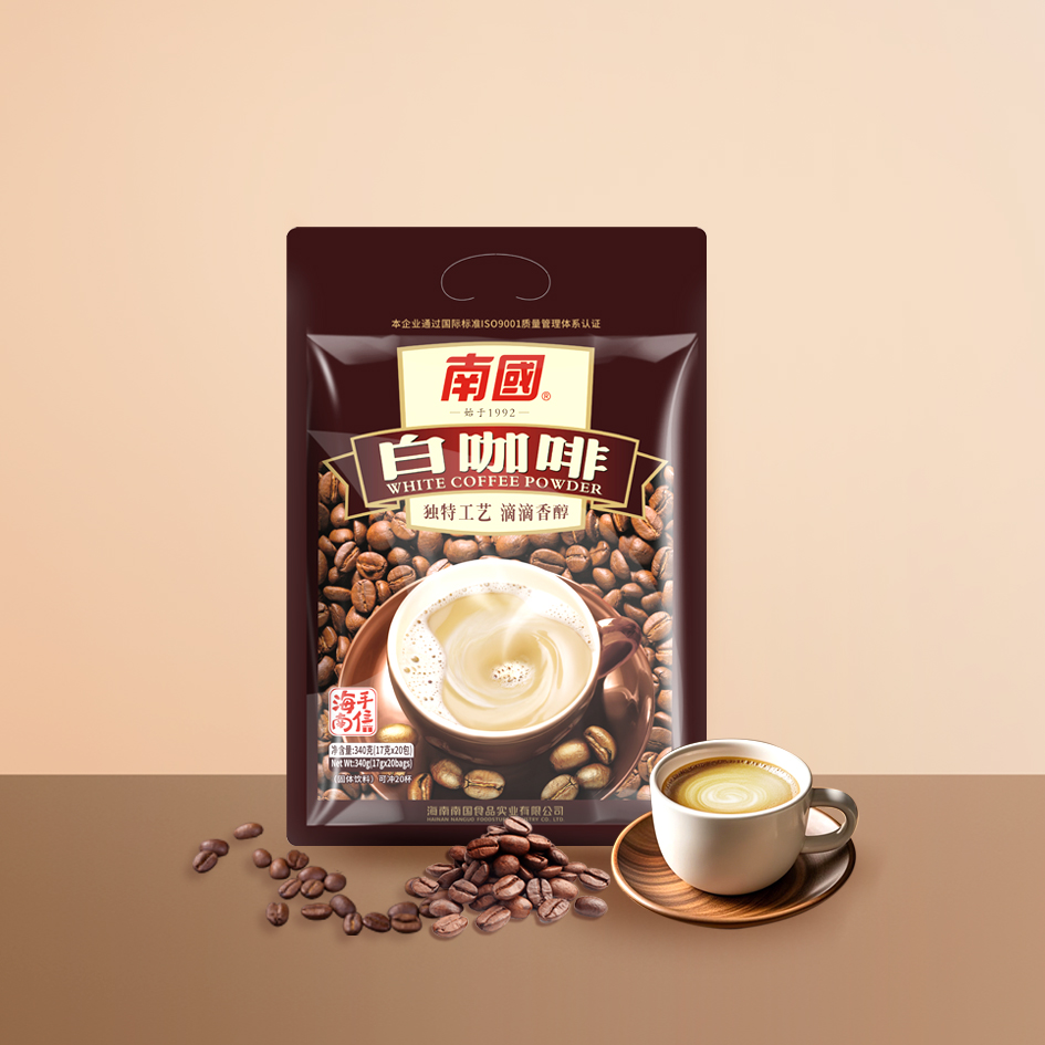 南国白咖啡340g