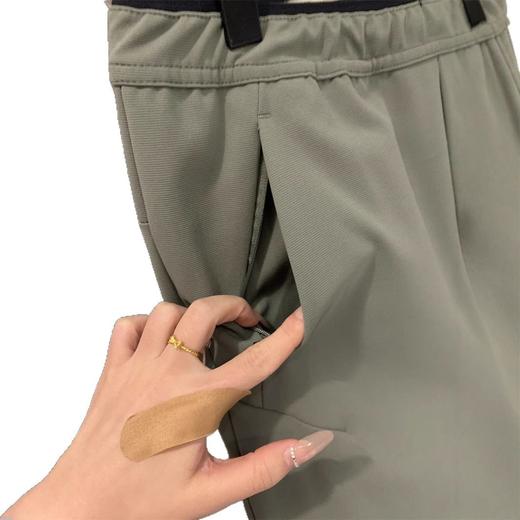 迪同款！2025早春新款防风轻量化科技3D立裁透气户外商务直筒休闲裤男 商品图4