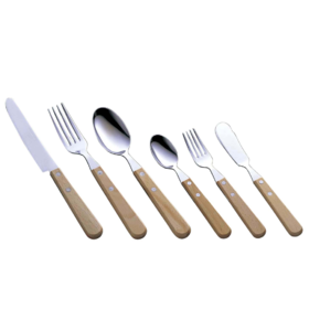 日本进口佐藤金属甜点勺子浅棕