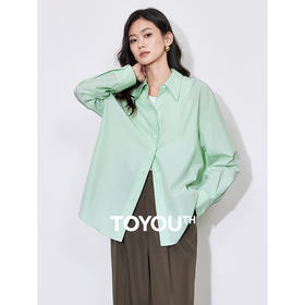 初语今年流行爆款衬衫女上衣2025春季多巴胺高级感洋气减龄新品