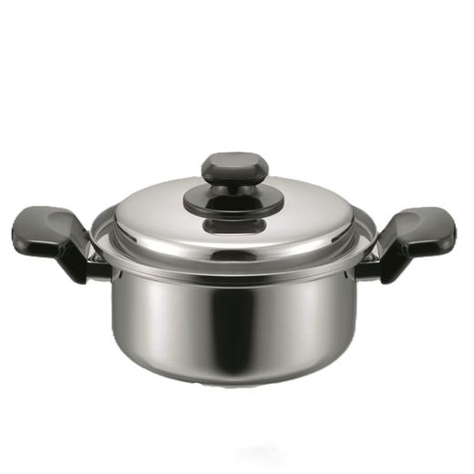 日本进口TAMAHASHI健康厨具双手锅18厘米 商品图0