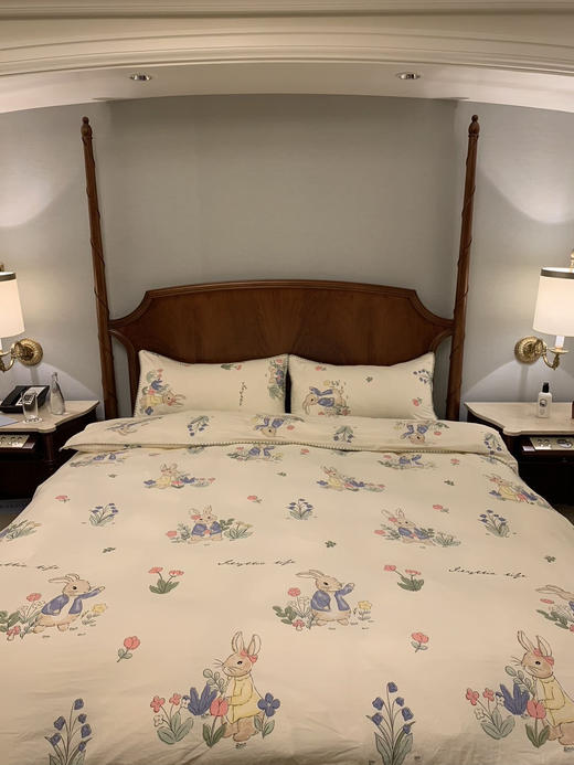 「春夏四件套」A类婴儿水洗双层纱 

柔软 透气 舒适 吸汗 一年四季可用12个款式（ 一套包含2个枕套+1个床单+1个被套） 商品图11