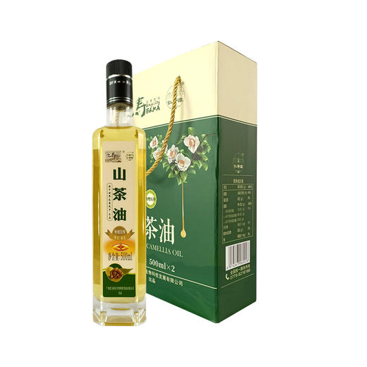 仁寿源山茶油礼盒装500ml*2/盒 商品图3