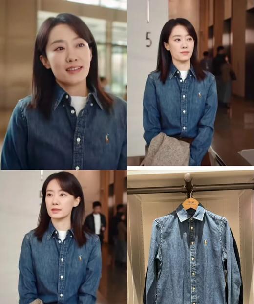 原单拉夫一衣多穿牛仔衬衫 商品图7