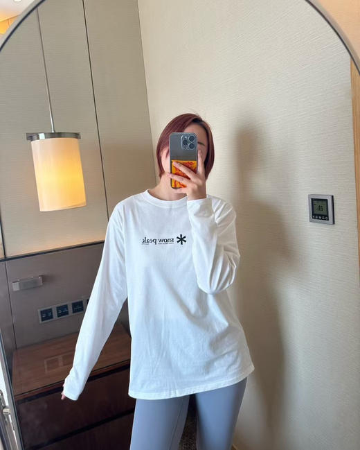 原单正品Snowpeak情侣款户外长袖tee 五个色，尺码S-XL 商品图6