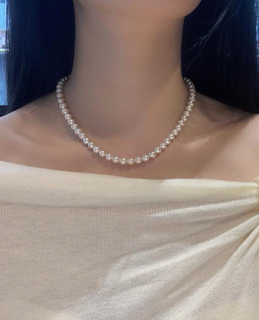 6mm-7mm akoya项链 商品图4